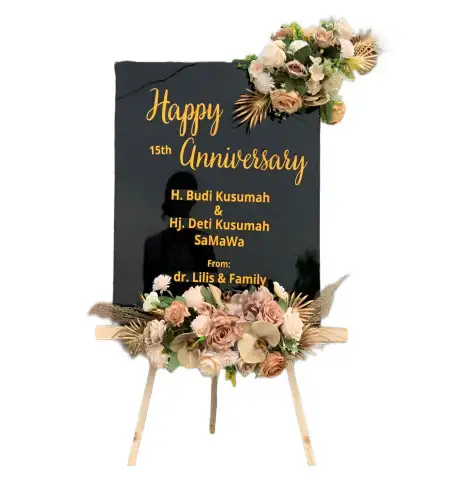 Papan Bunga Akrilik Mamberamo Raya